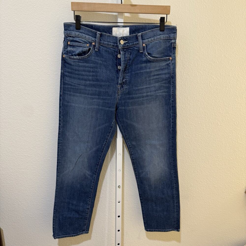 Mother Superior The Scrapper Cuff Ankle Cowboys Don’t Cry Jeans Size 30
